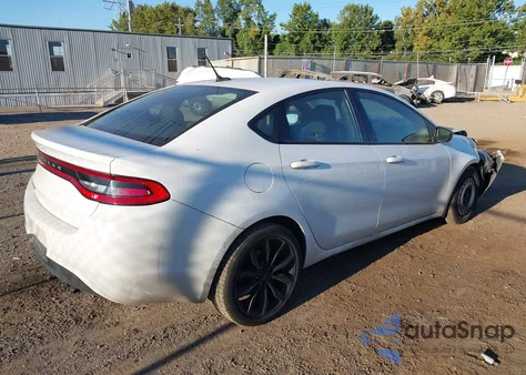 2016 Dodge Dart Sxt Sport Blacktop z USA, uszkodzony, nr VIN 1C3CDFFA9GD819357